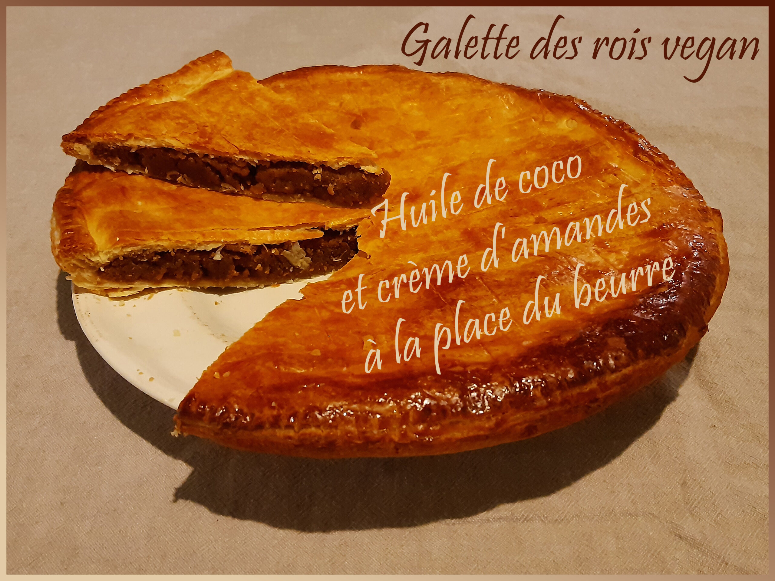 Galette des rois vegan