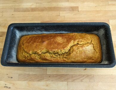 Gâteau au butternut vegan